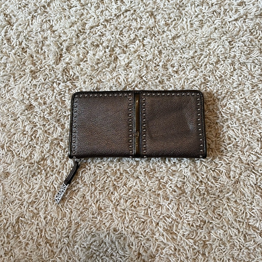 Brighton Bronze Metallic Wallet